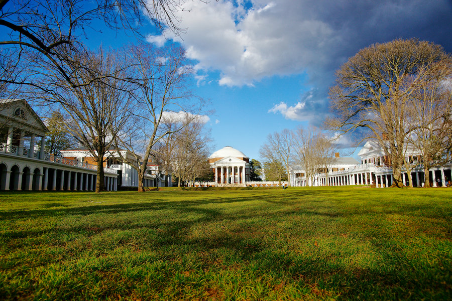 University of Virginia Lawn by Vironevaeh on