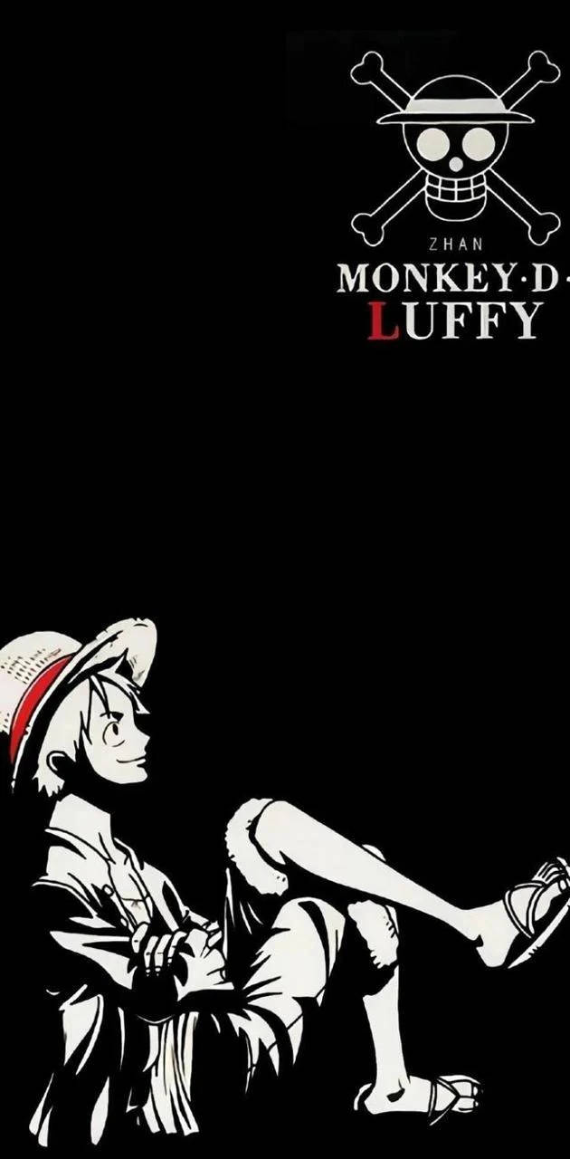 Luffy Black Wallpaper