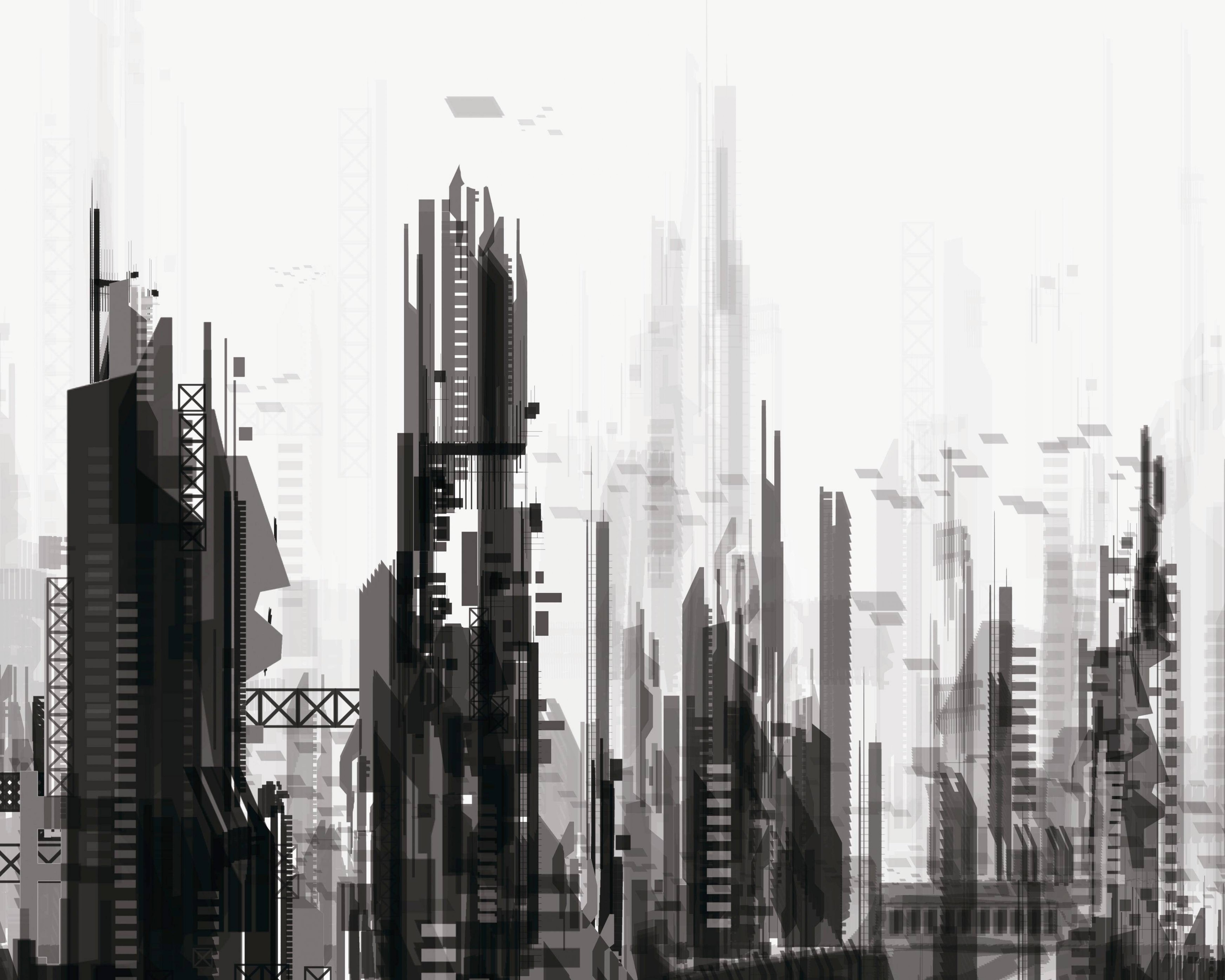 Sci Fi City Cities Artwork Art Futuristic Wallpaper