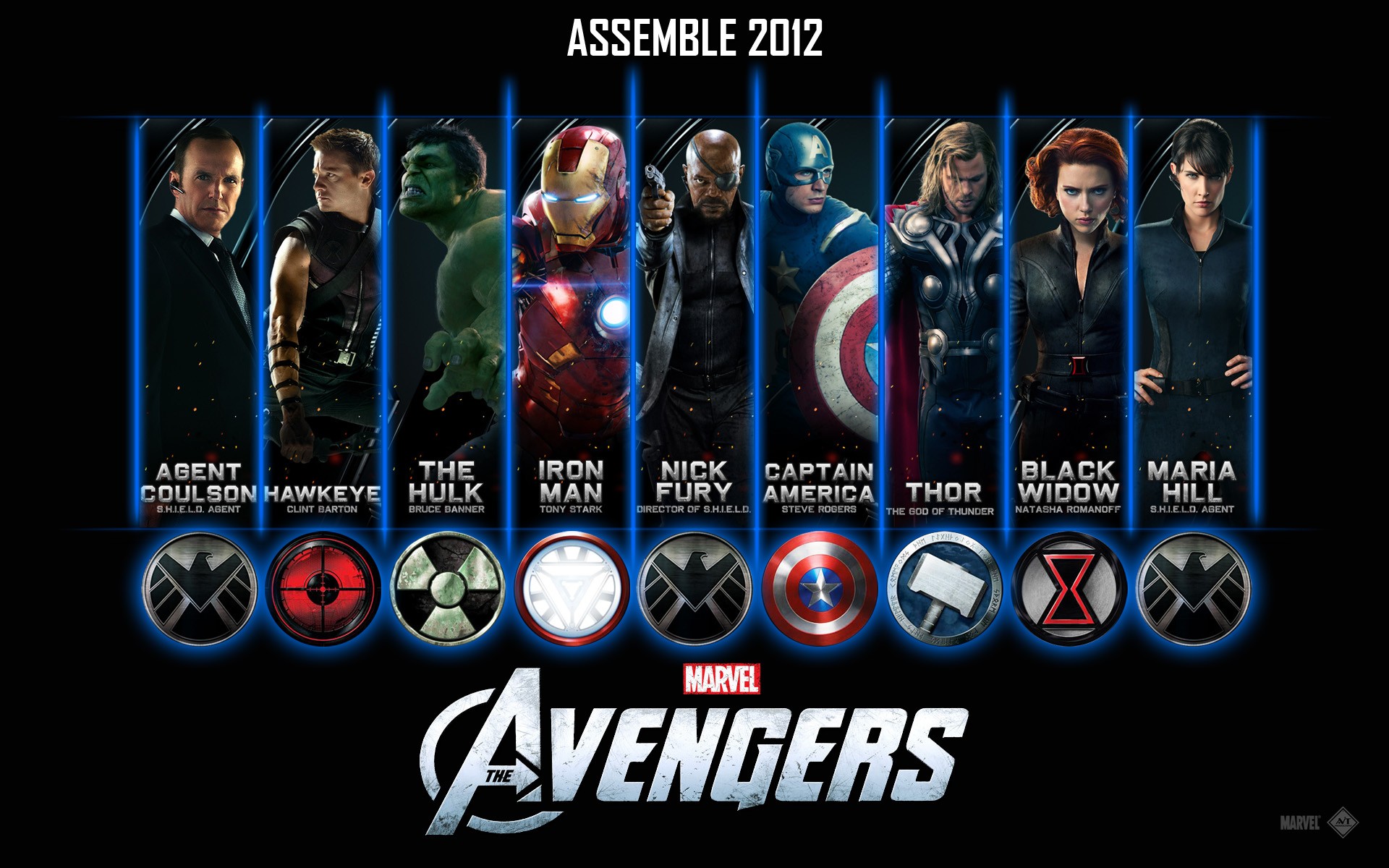 Home Movie Marvel Avengers Poster