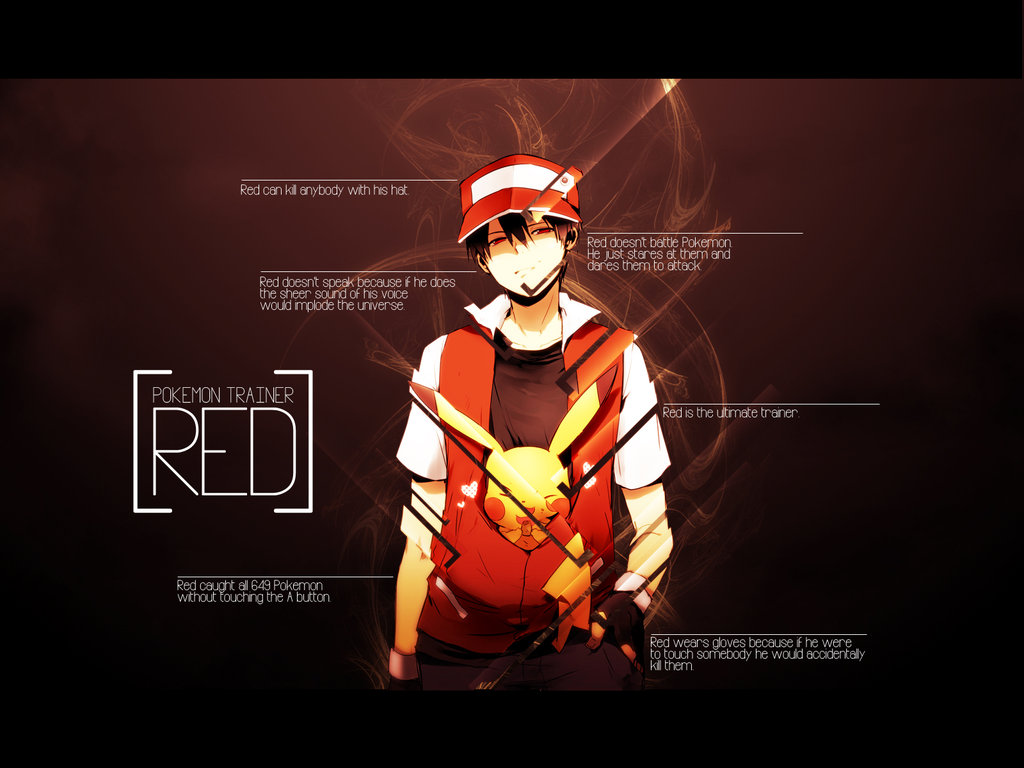 Pokemon Trainer Red by betamax777