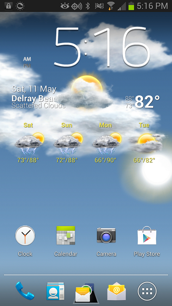 Live Wallpaper Not Updating To Current Weather Conditions Android