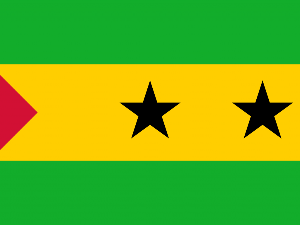 Wallpaper Of The Flag Sao Tome And Principe Paperpull