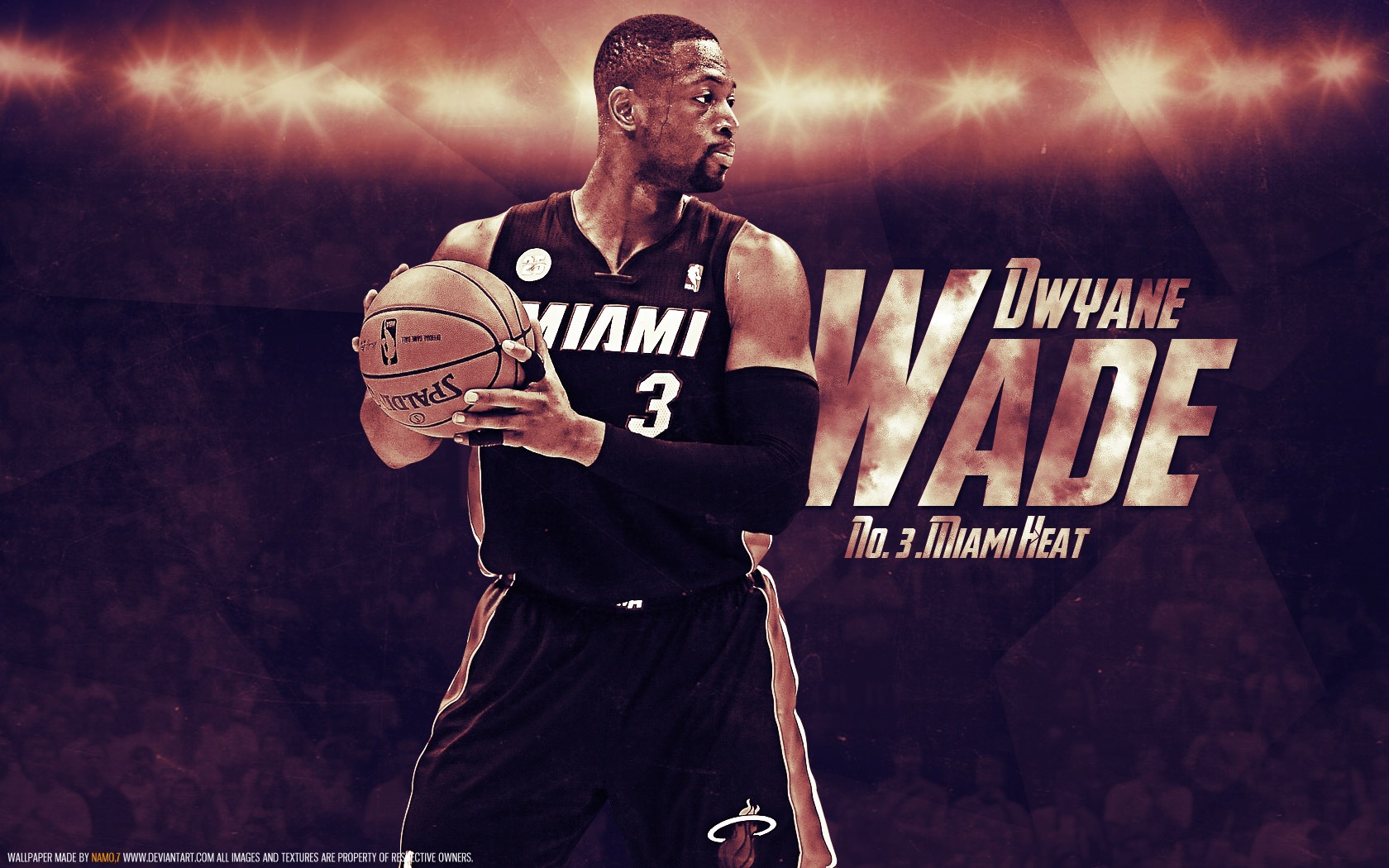 Dwyane Wade Nba Playoffs Wallpaper Basketball