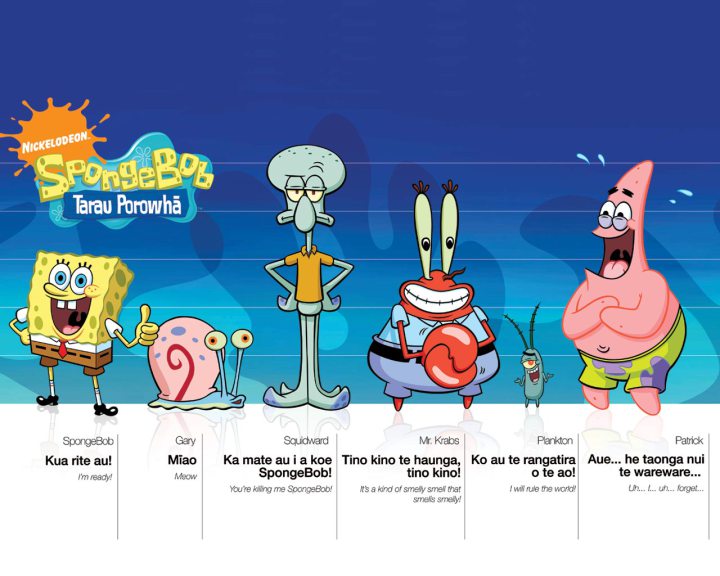 Spongebob Squidward Mr Krab Plankton And Patrick Wallpaper