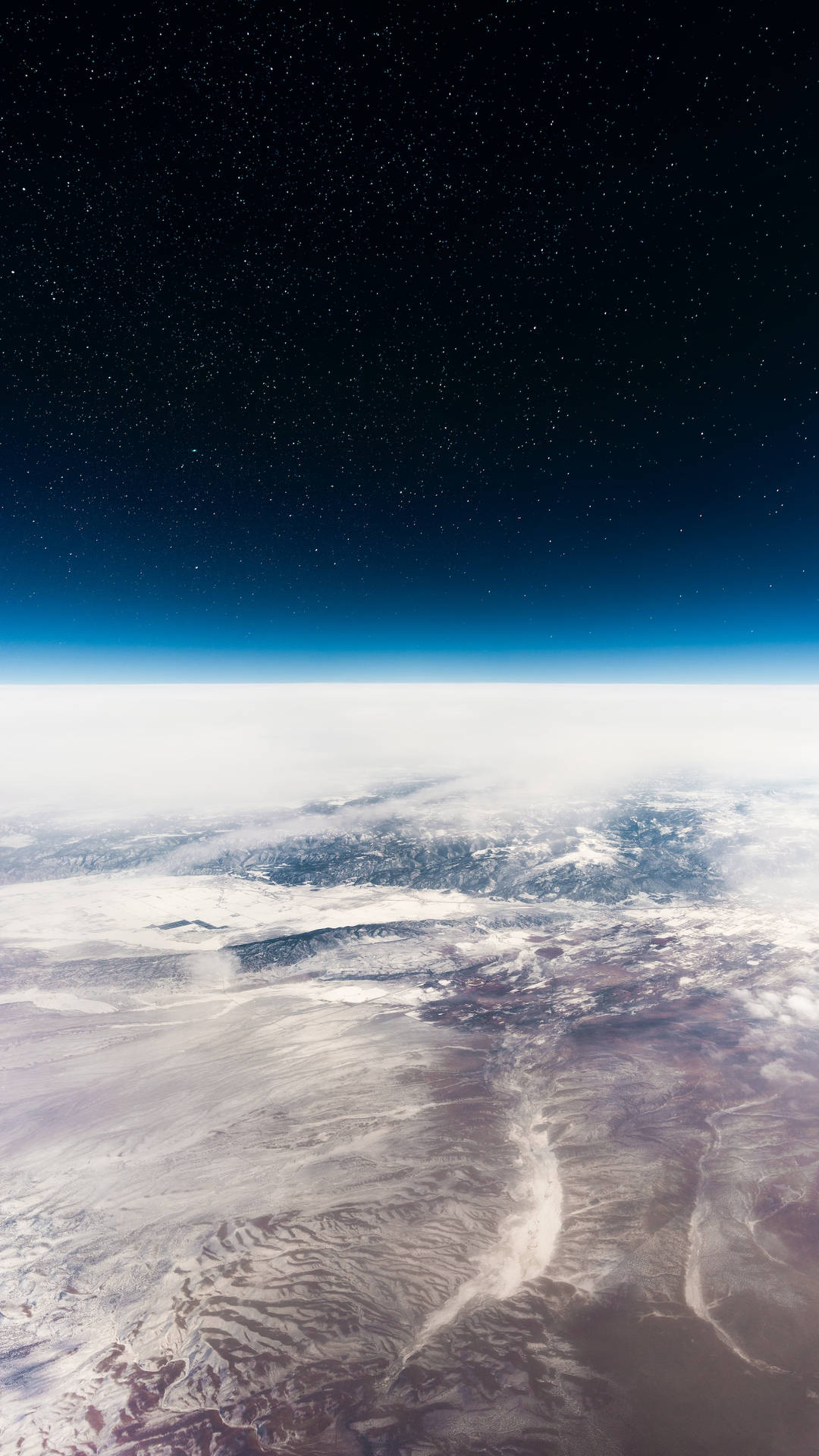 Atmosphere Of Earth iPhone Wallpaper
