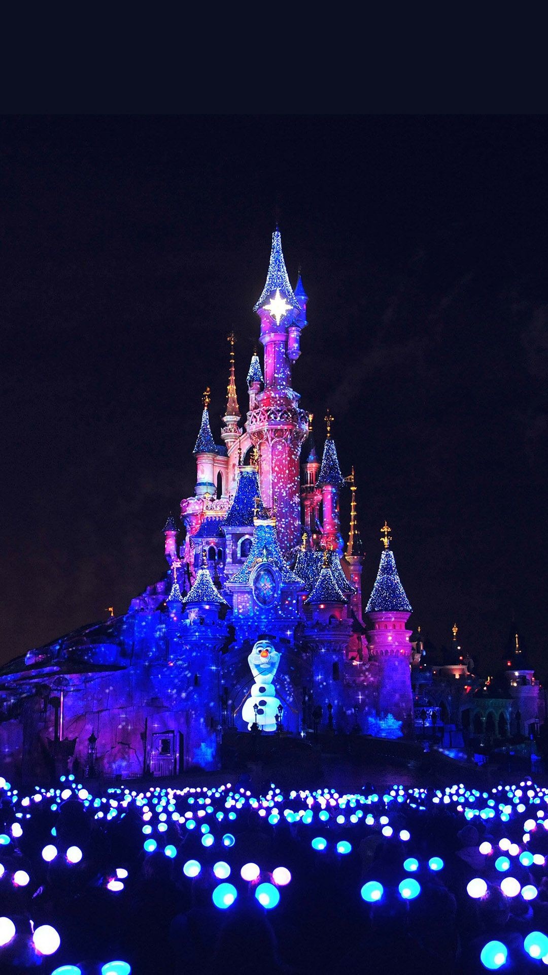 Disney Castle iPhone Wallpaper Image