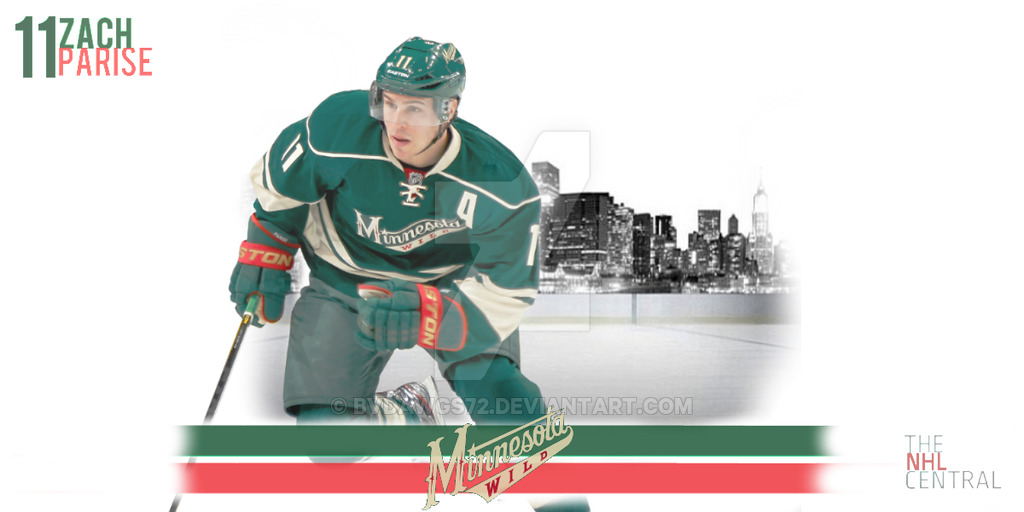 Zach Parise - Neon Wallpaper v2 : r/wildhockey