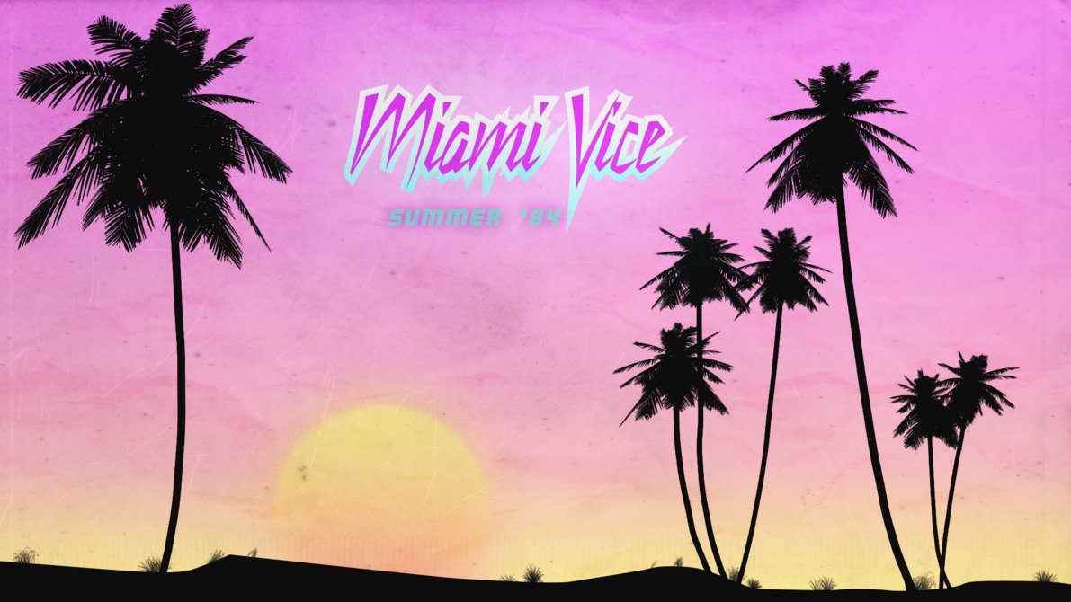 Miami Vice Wallpaper By Caparzofpc