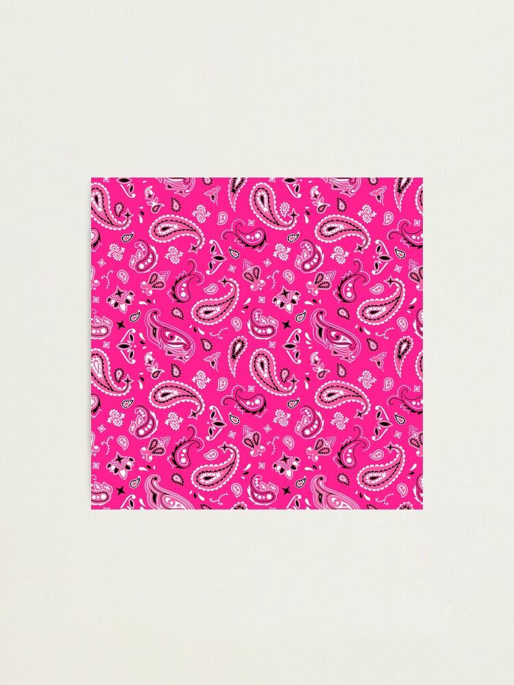 Pink Bandana Photographic Print For Sale By Studio More Los