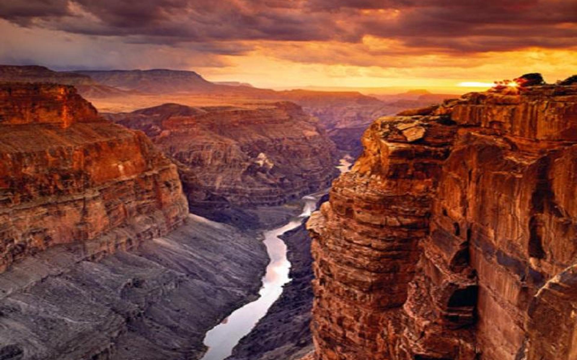 Heaven On Earth Grand Canyon Wallpaper HD