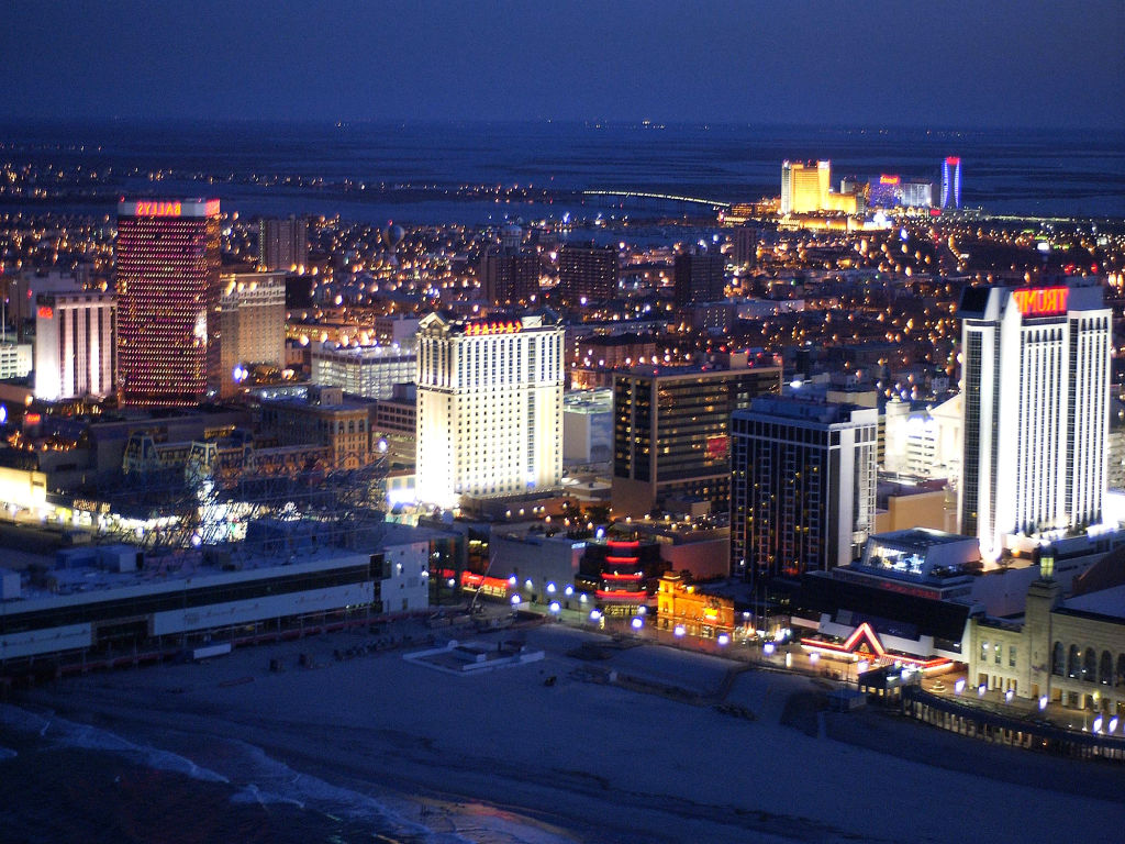 Atlantic City Casinos HD Wallpaper Background Image