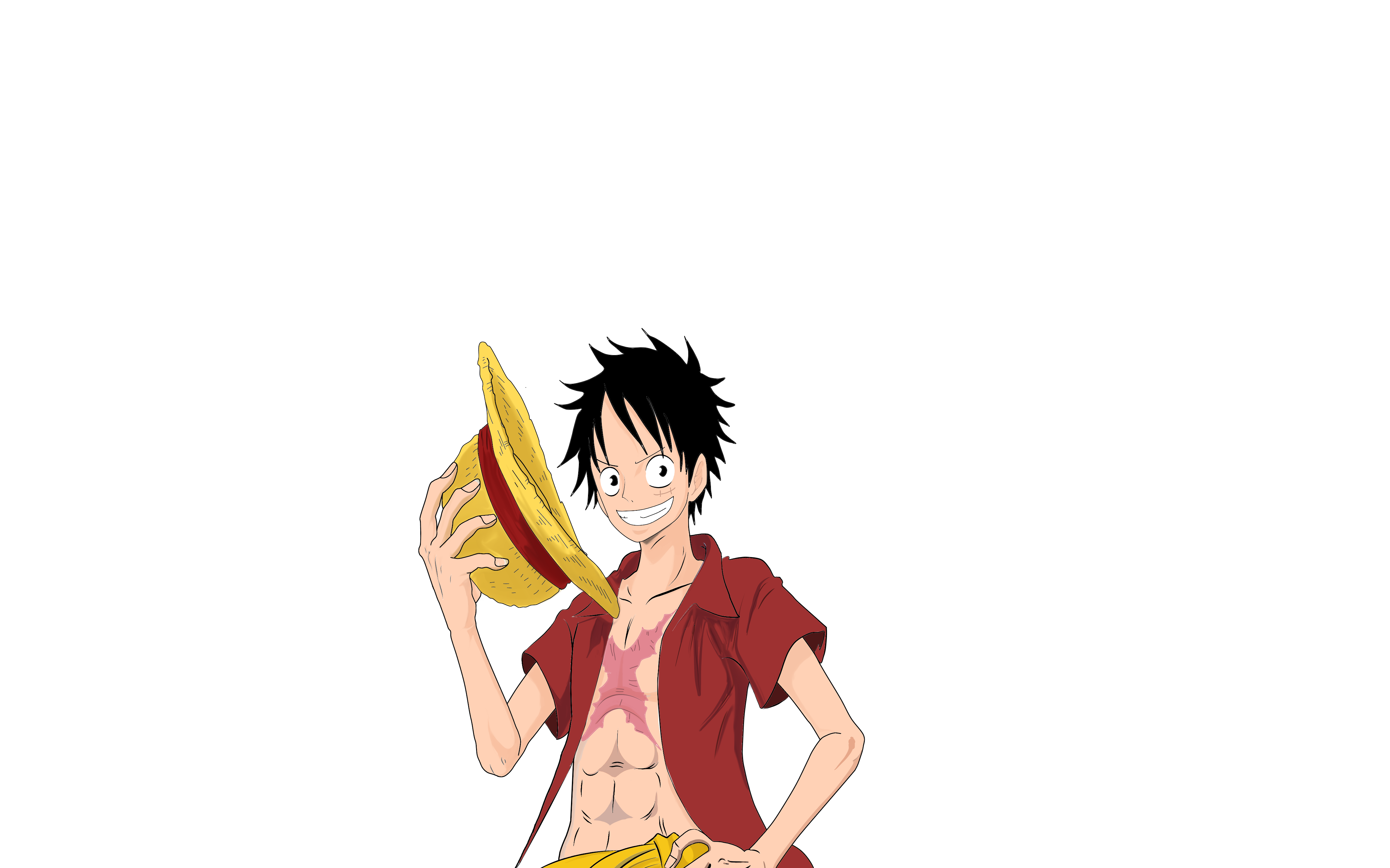 Luffy Smile Wallpaper 4k