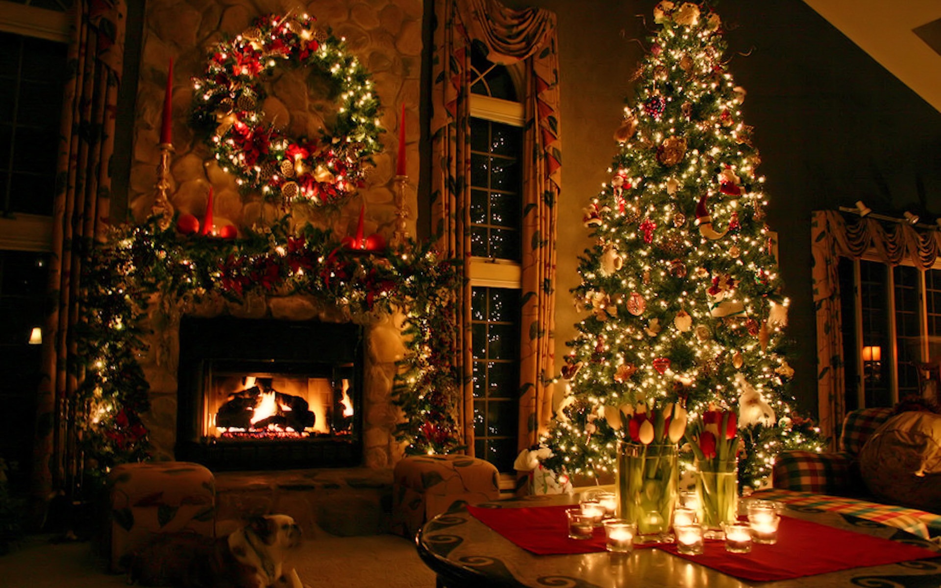 Stunningly Beautiful Christmas Desktop Wallpaper