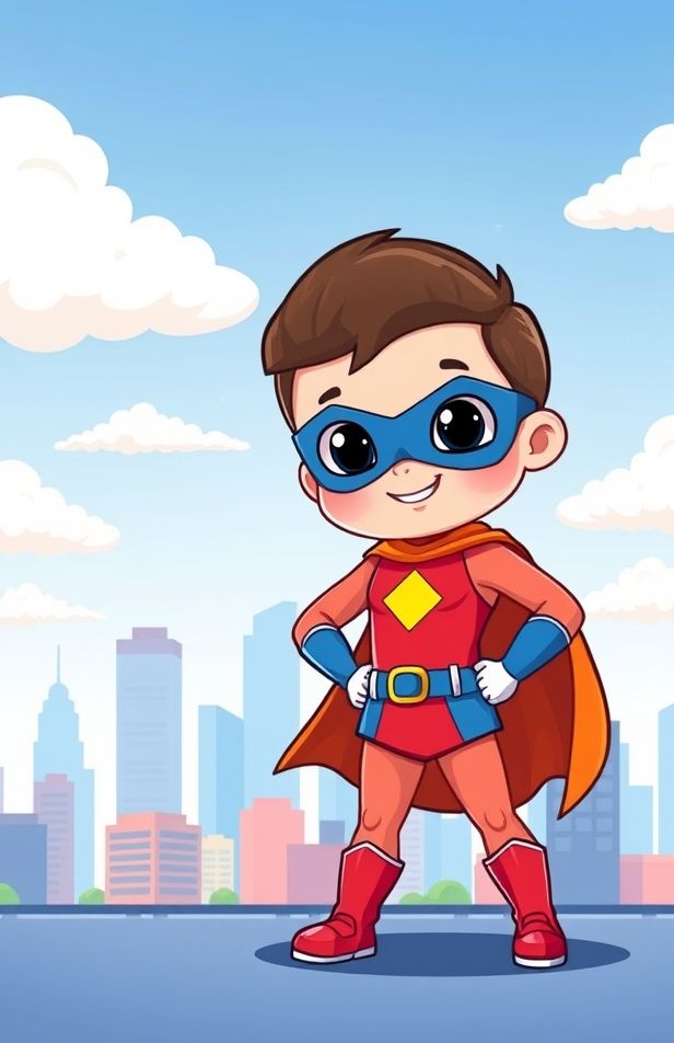 Cute Superhero Wallpaper