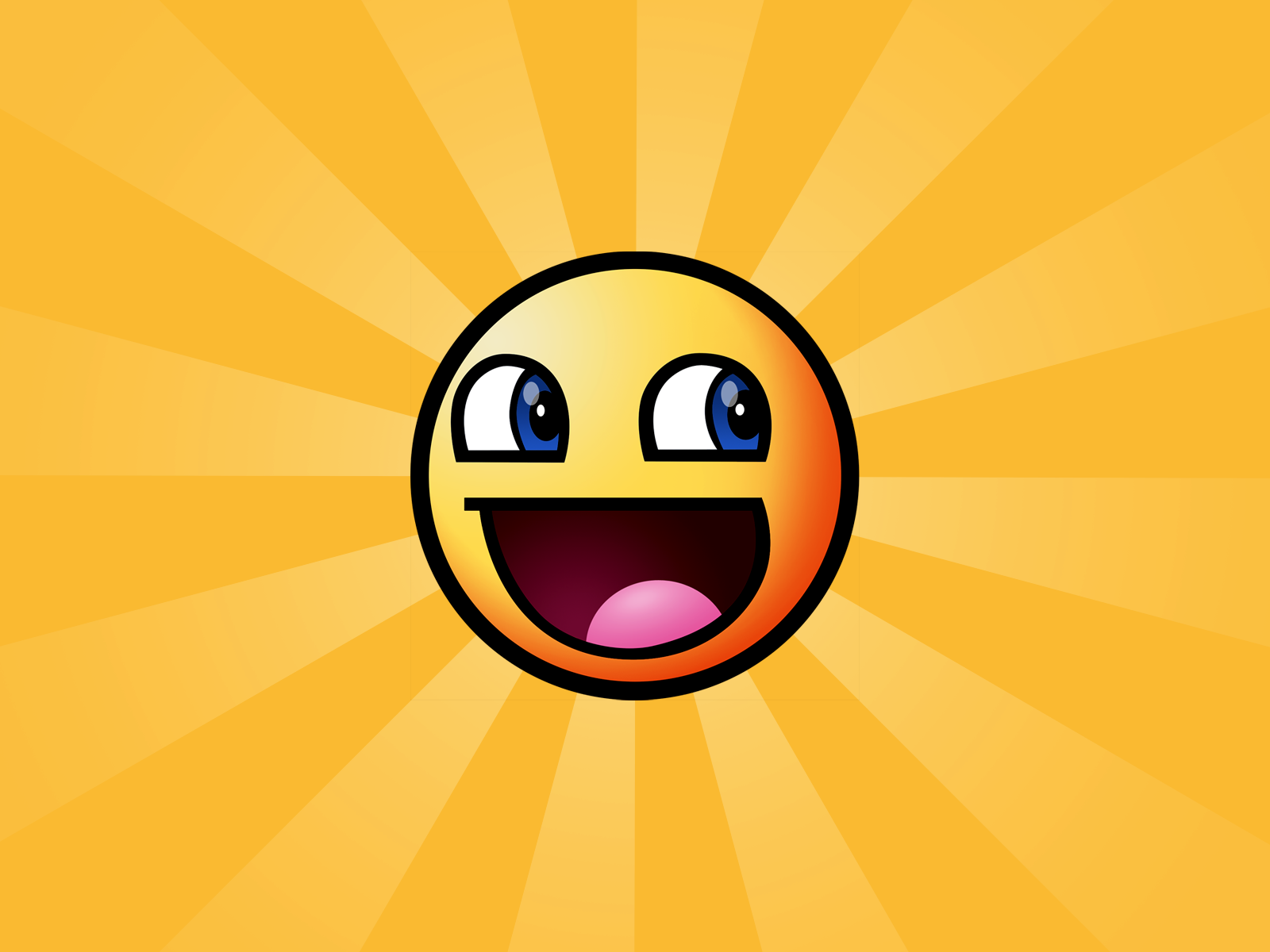 Awesome Smiley Face Wallpaper 2455 1600 x 1200