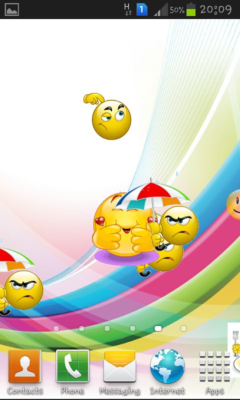 Emoji Fun Touch Live Wallpaper Android Apps And Tests Androidpit