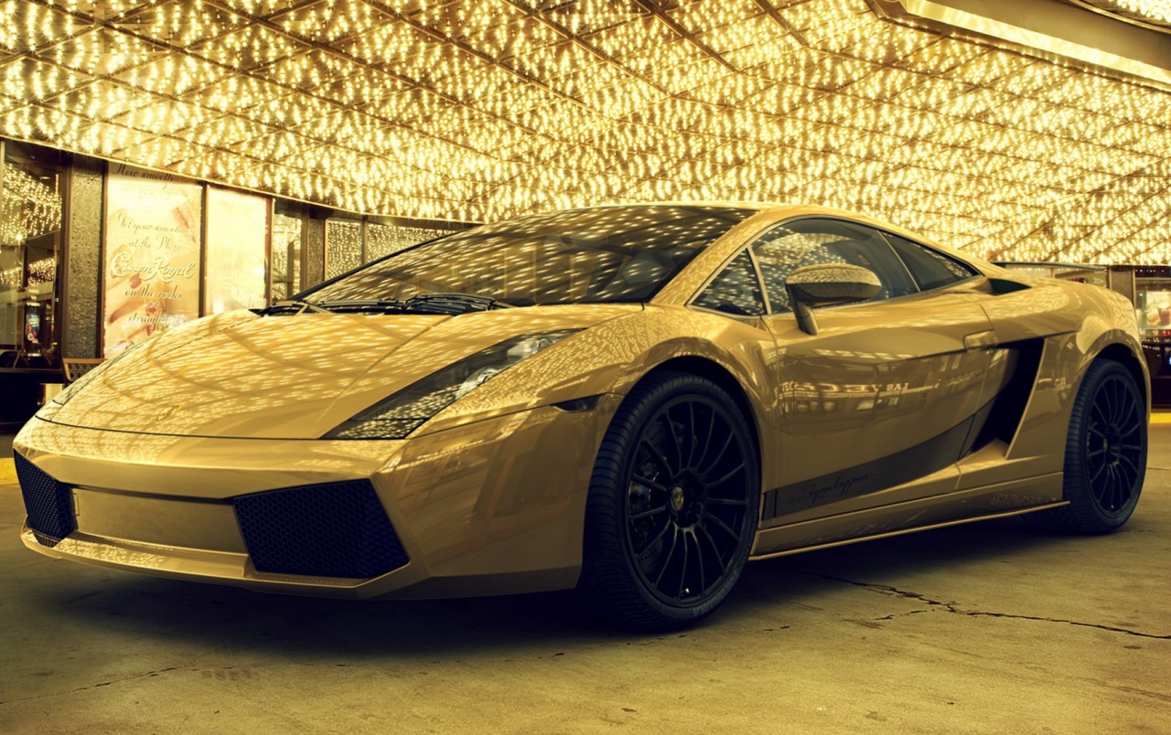 Oro Lamborghini Fondos De Pantalla Fotos