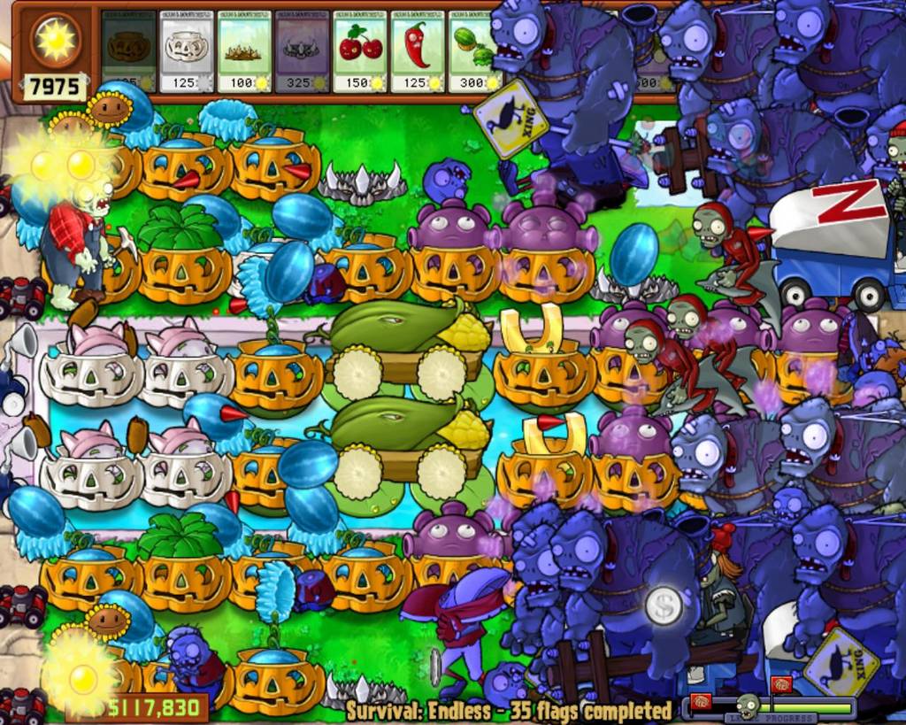 Plant Vs Zombie Game HD Wallpaper In Games Imageci