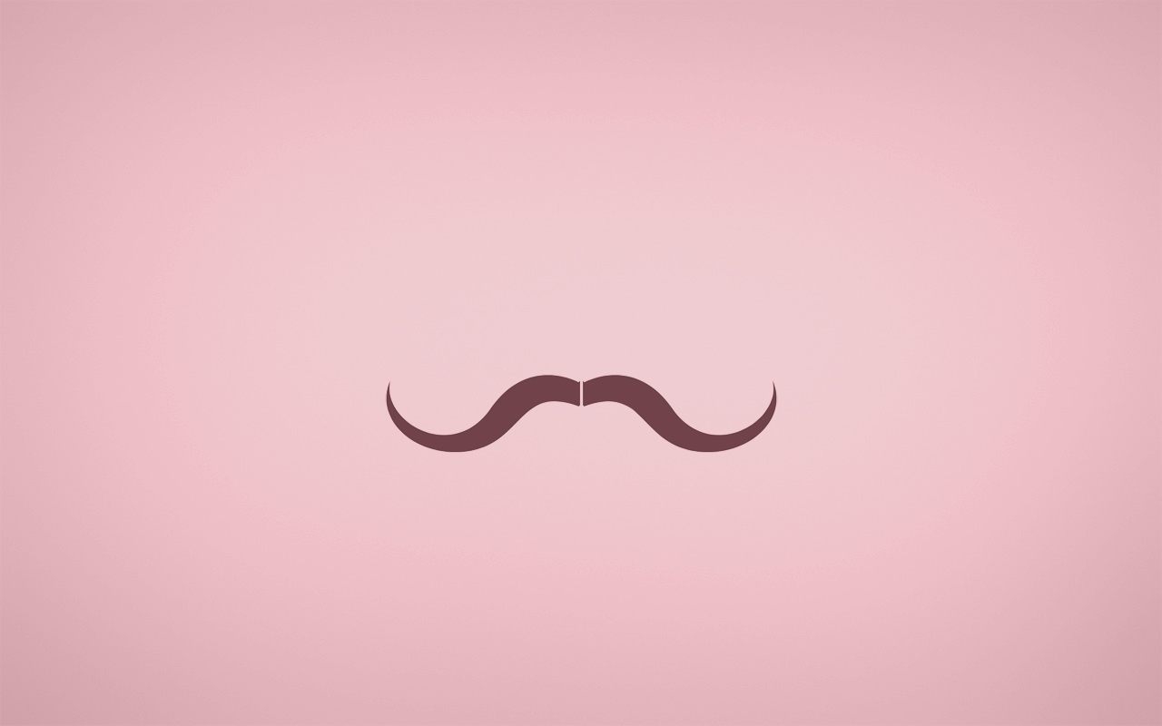 Wallpaper Mustache