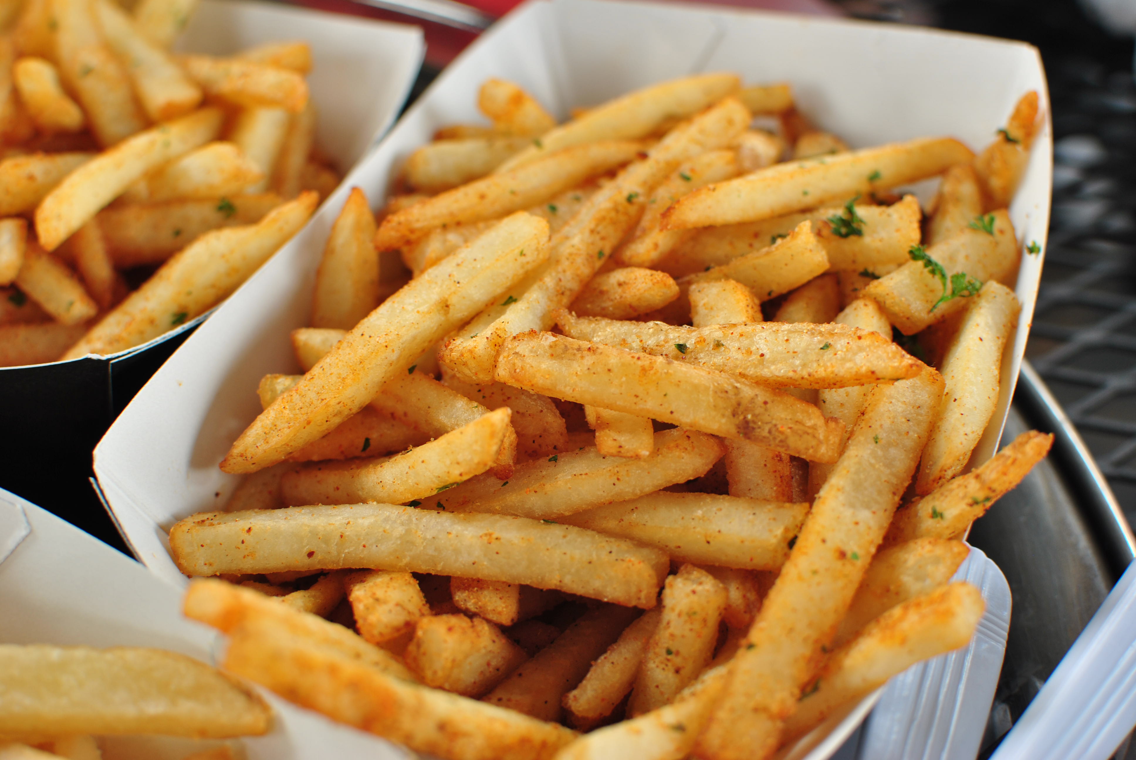 Crispy French Fries Fiesta HD Wallpaper