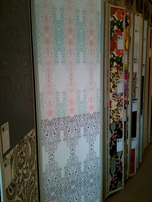 Our Los Angeles Showroom Walnut Wallpaper Sent Us Some Pictures Of