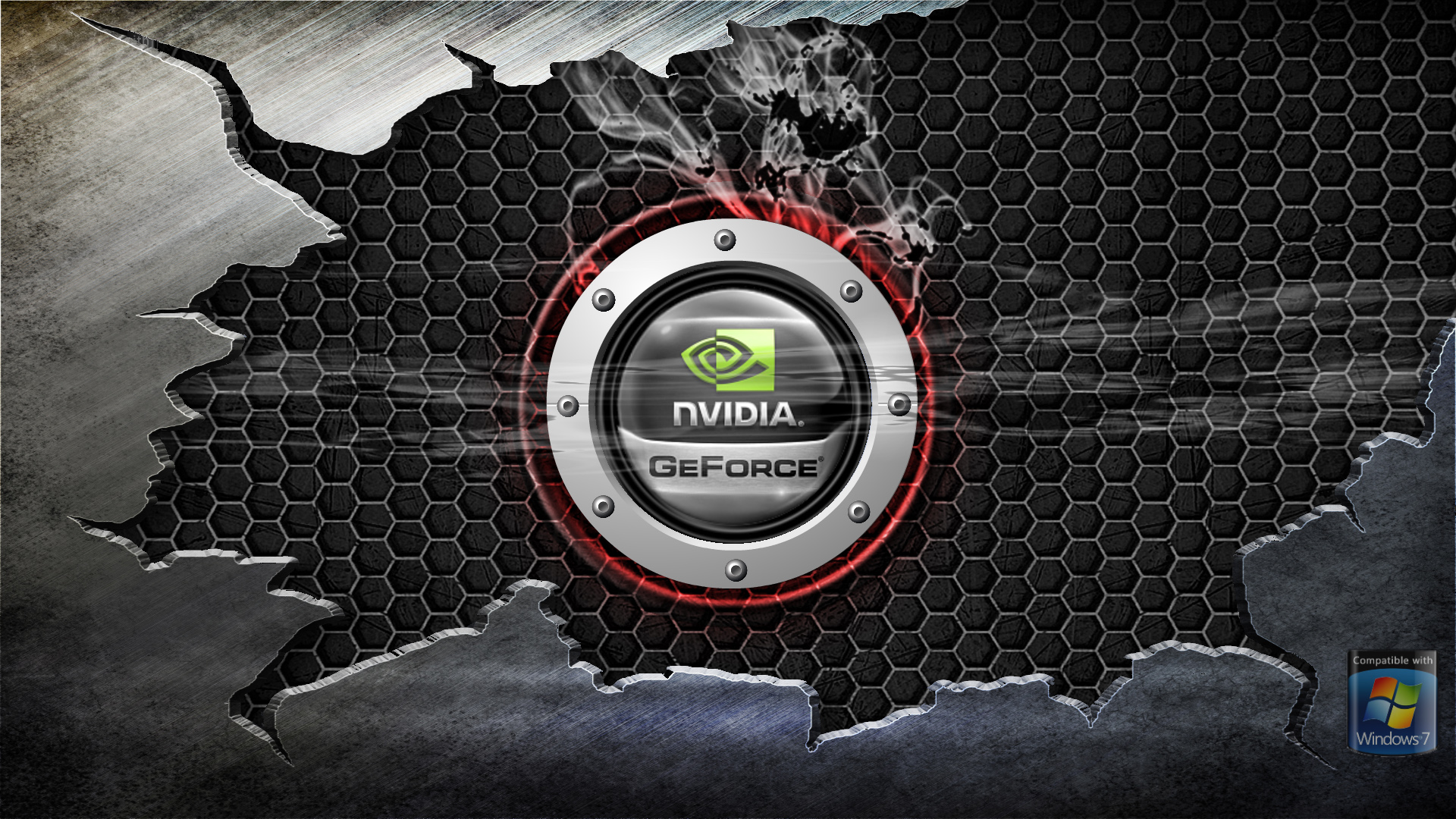 Nvidia Puter Wallpaper Desktop Background Id