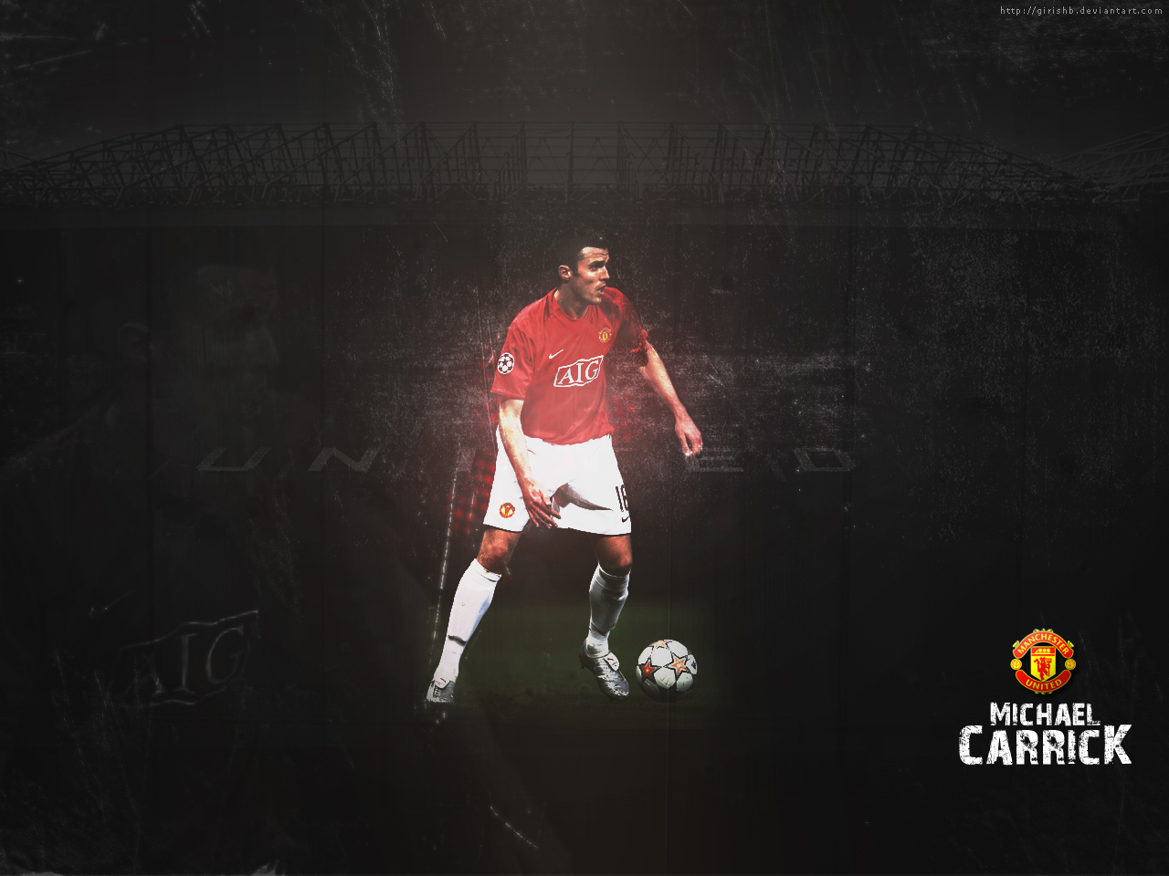 Michael Carrick Manchester United Wallpaper