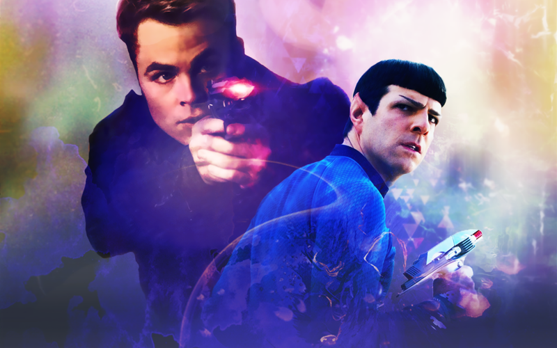 Kirk And Spock Wallpaper By Leslys