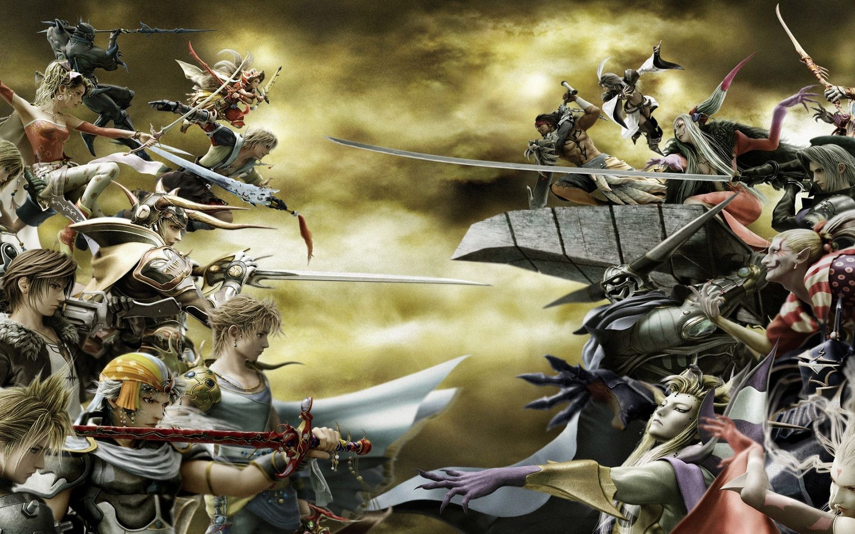Dissidia Final Fantasy Widescreen Wallpaper