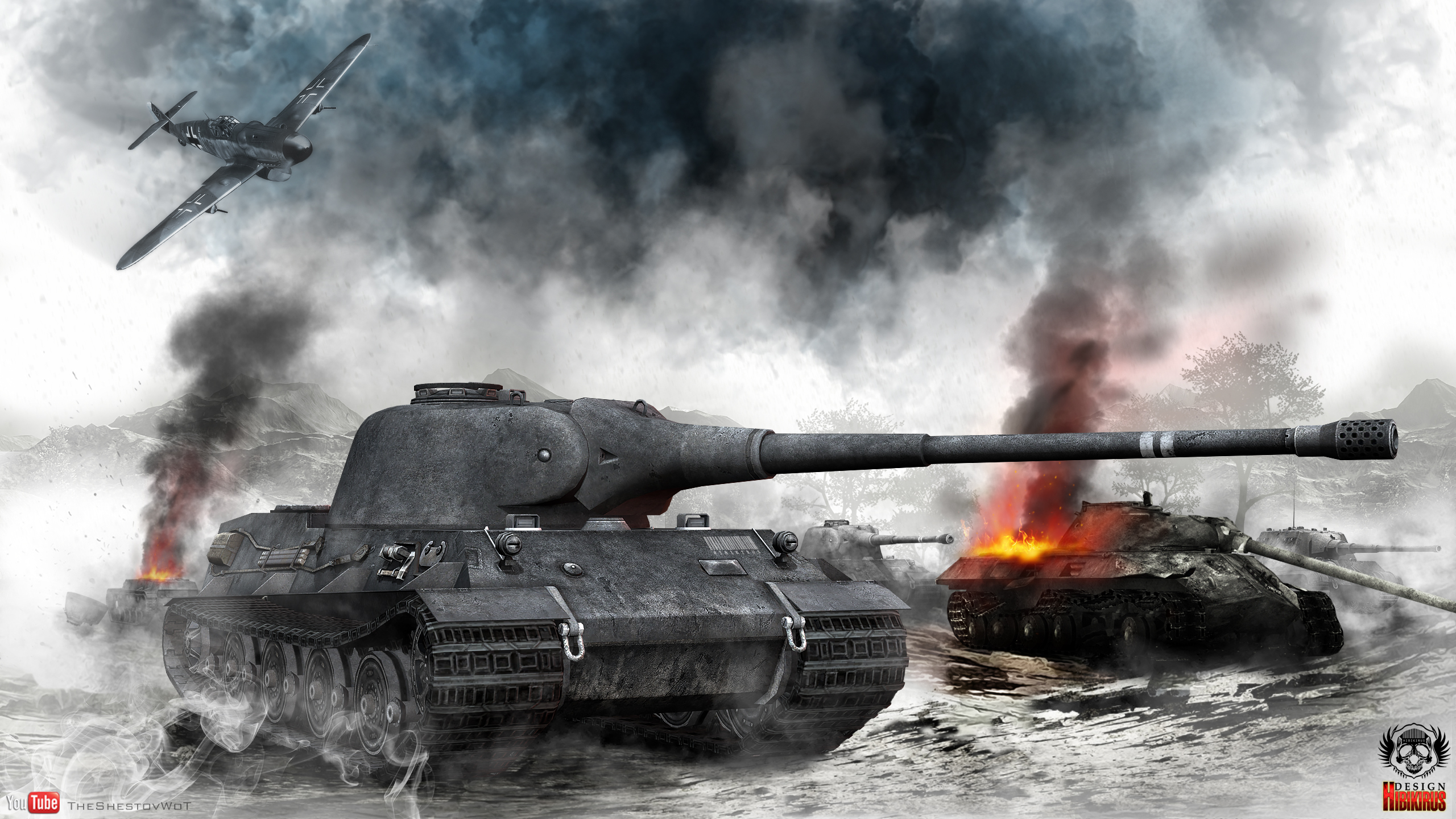 World of Tanks Tank Smoke Games battle military wallpaper background
