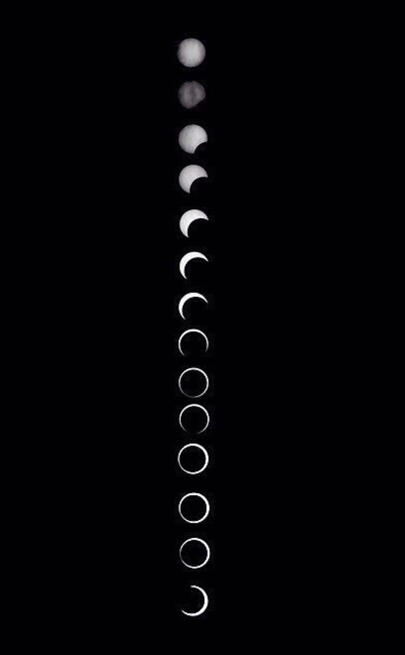 Moon Phases Wallpaper Top Background