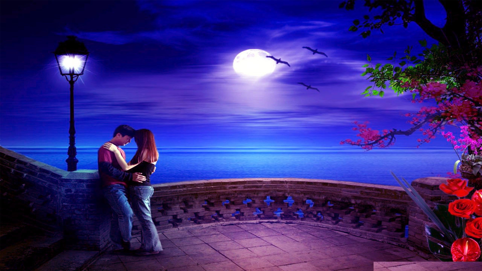 Romantic Love HD Wallpaper