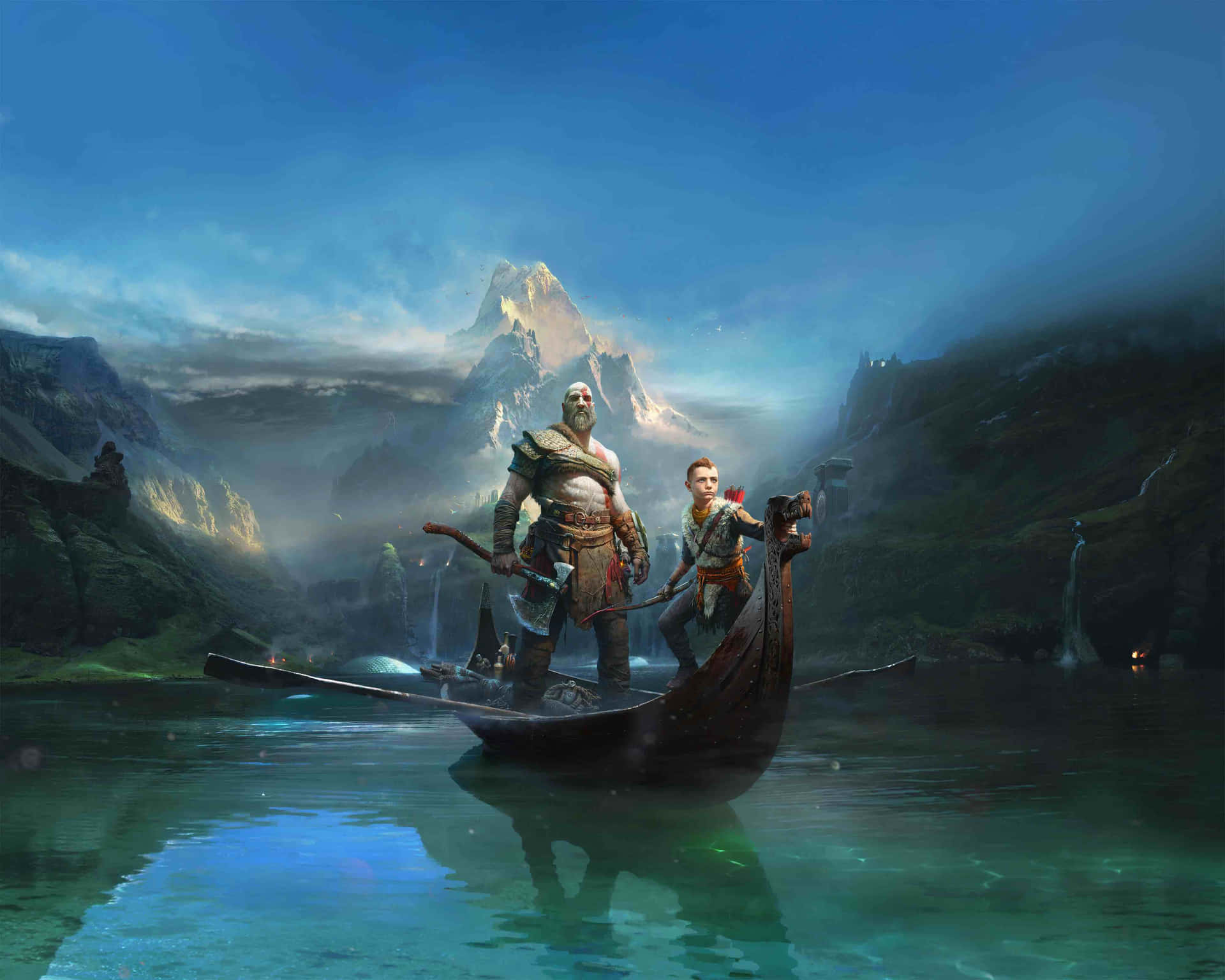 Mythical Voyage Fantasy Game Artwork Wallpaper