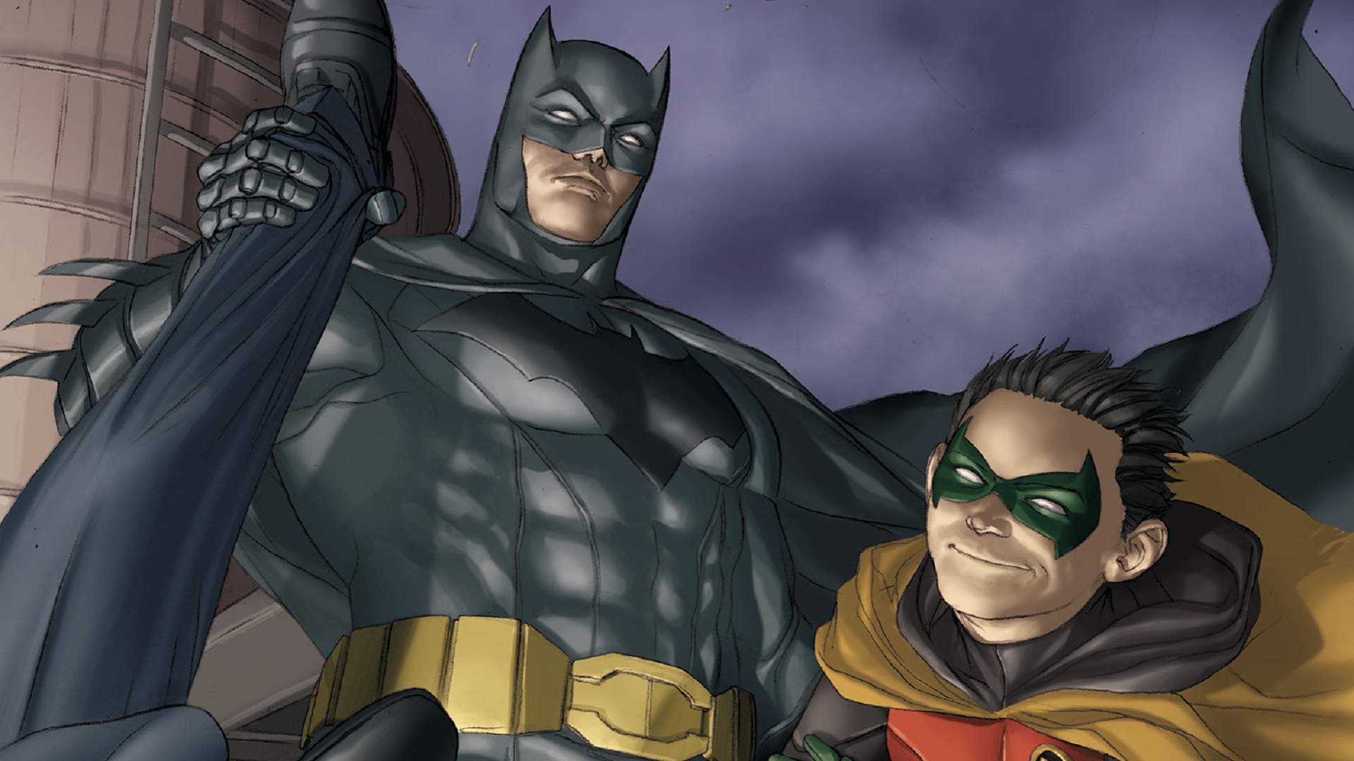 Batman Robin HD Wallpaper Background