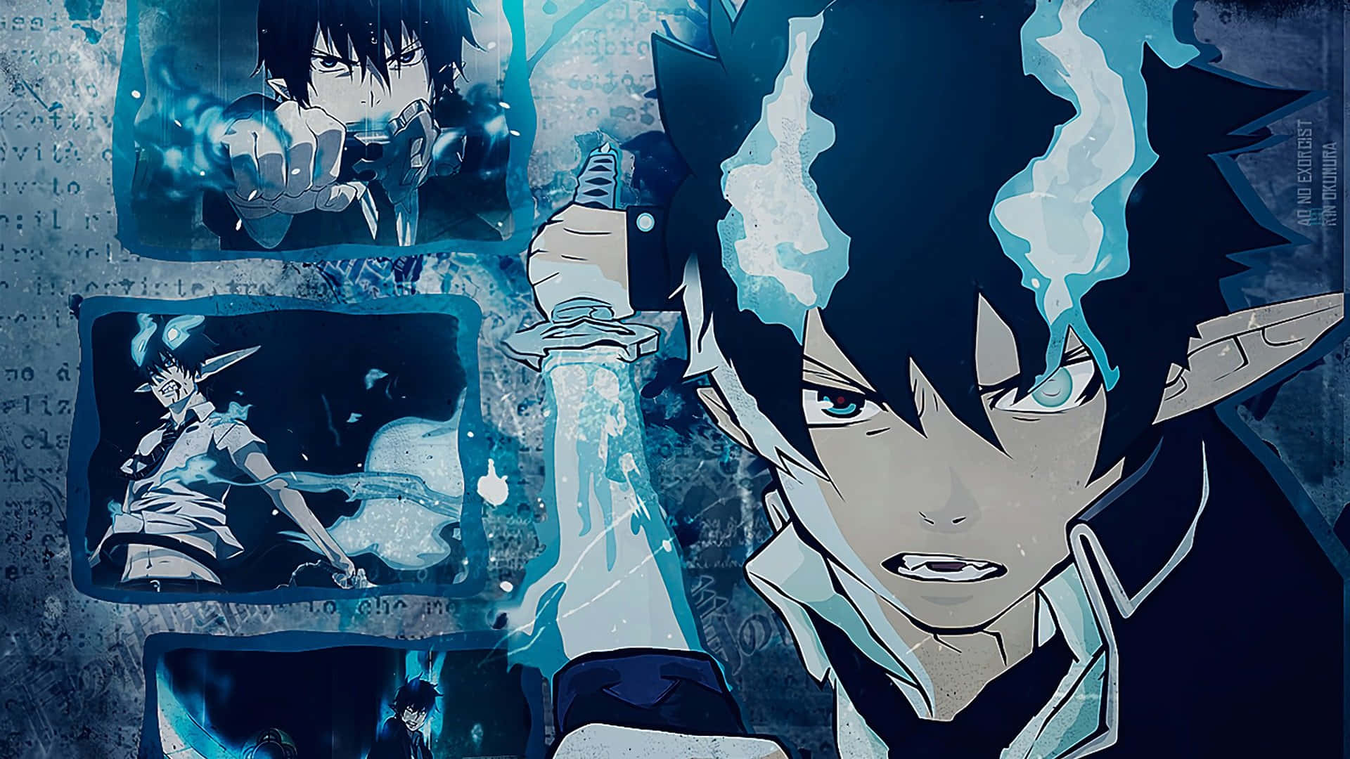 Blue Exorcist Background Wallpaper