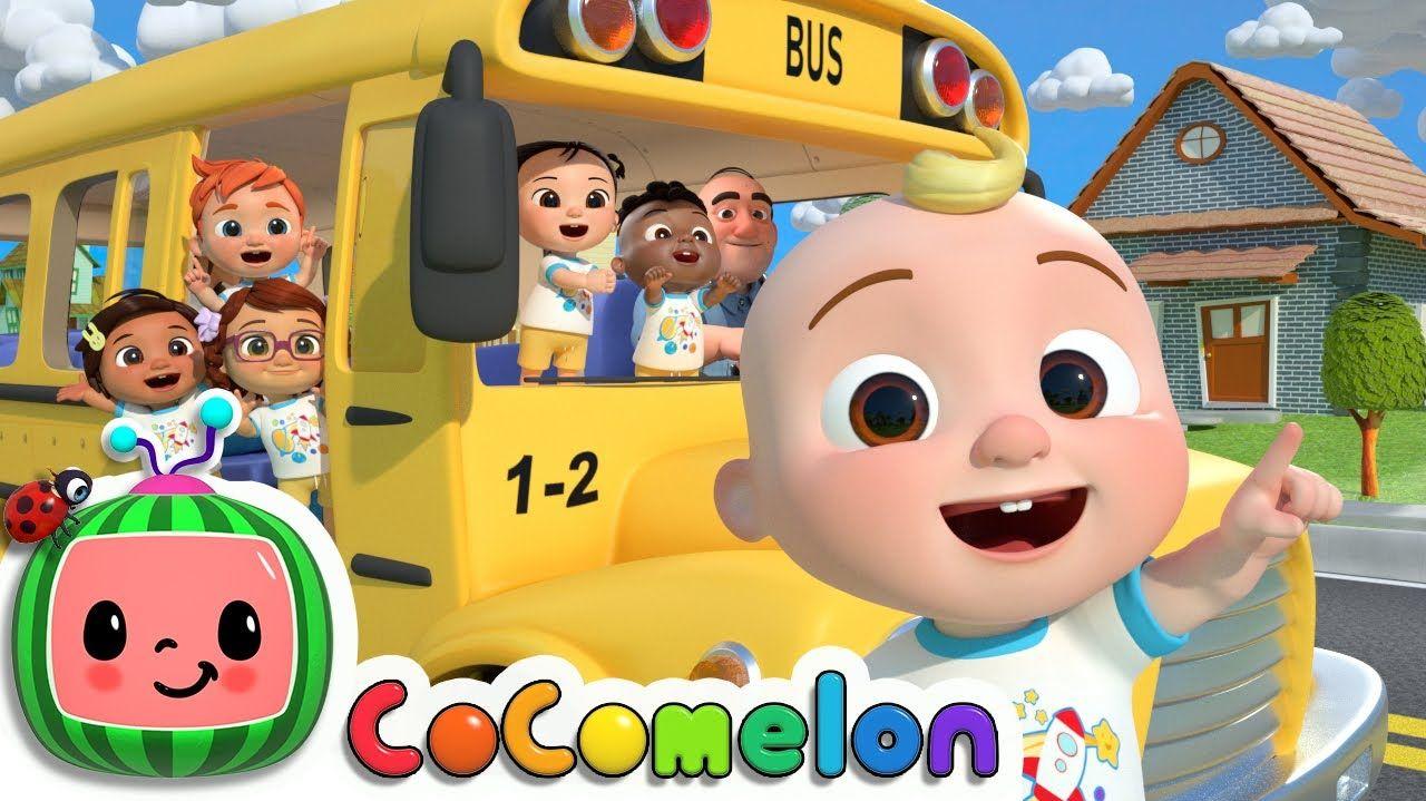 Wheels On The Bus School Version Coelon Nursery Rhymes