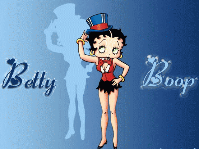 Betty Boop Star Screensaver Ware Image