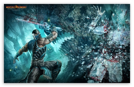 Mortal Kombat Sub Zero HD Wallpaper For Wide Widescreen