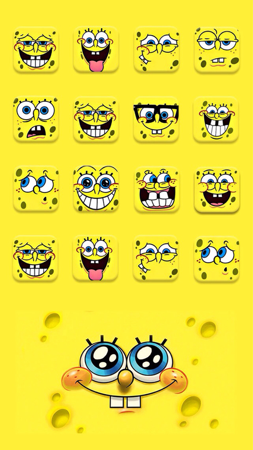 Spongebob iPhone Background