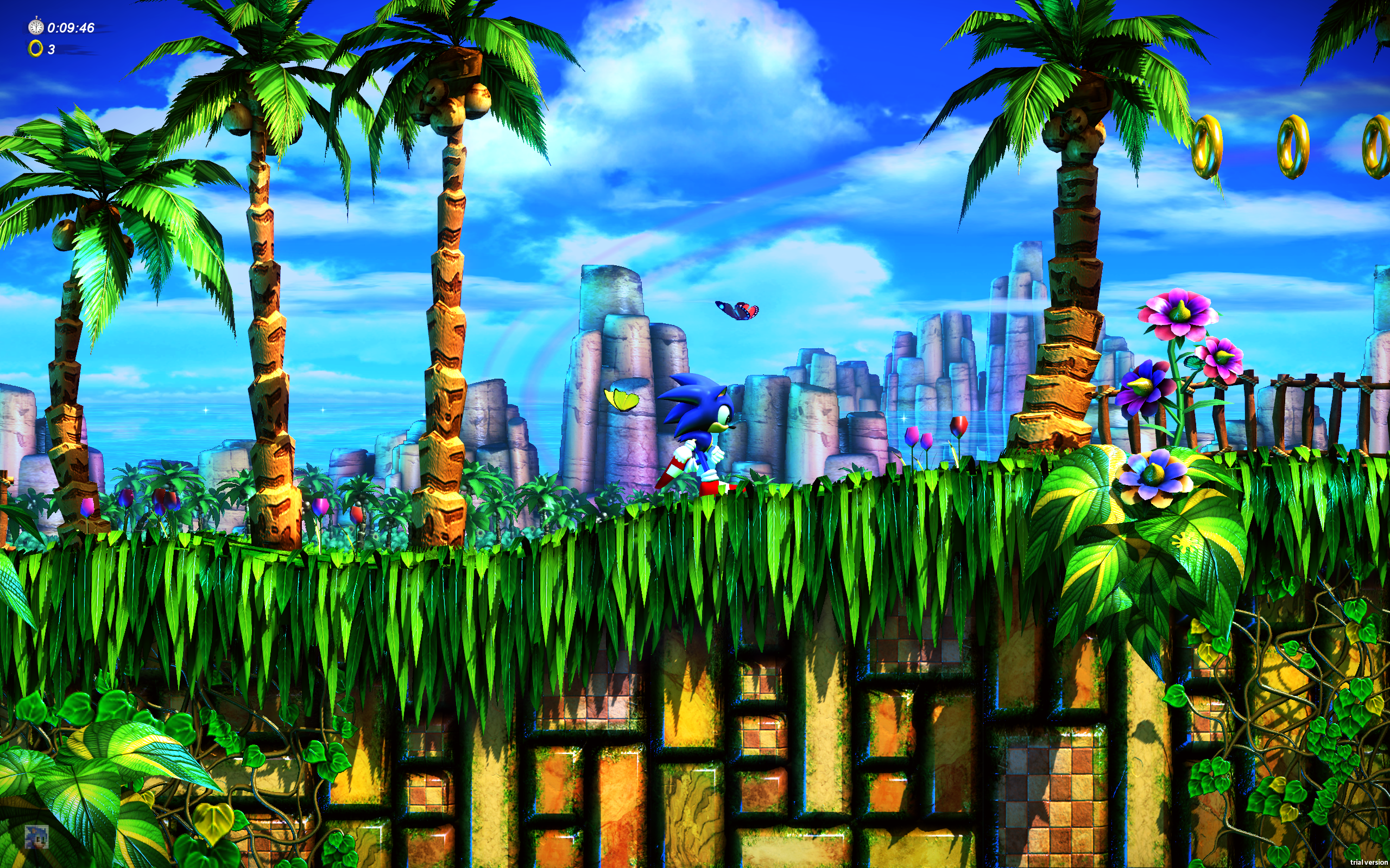 Sonic Fan Remix Emerald Hill Zone HD Wallpaper GamepHD