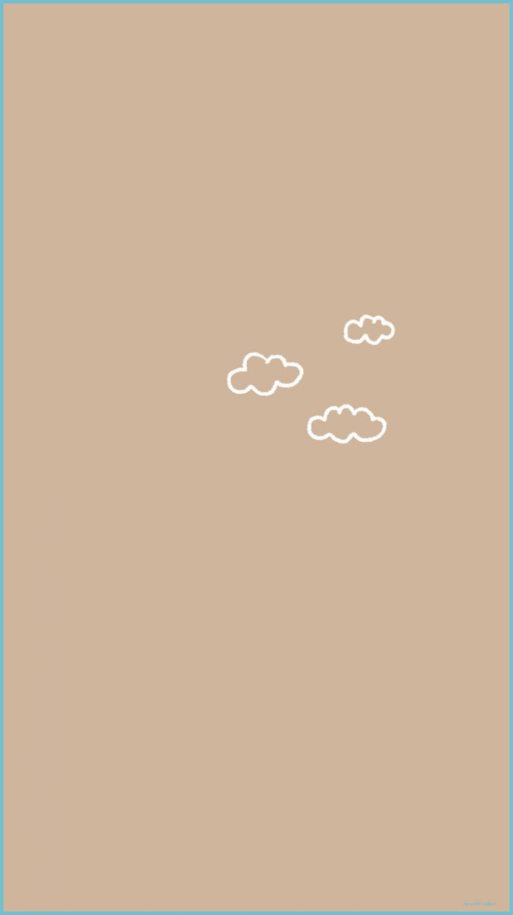 Beige Brown Aesthetic Wallpaper