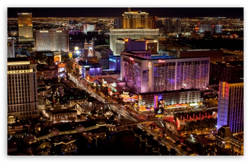 Las Vegas Strip HD Desktop Wallpaper Widescreen High Definition