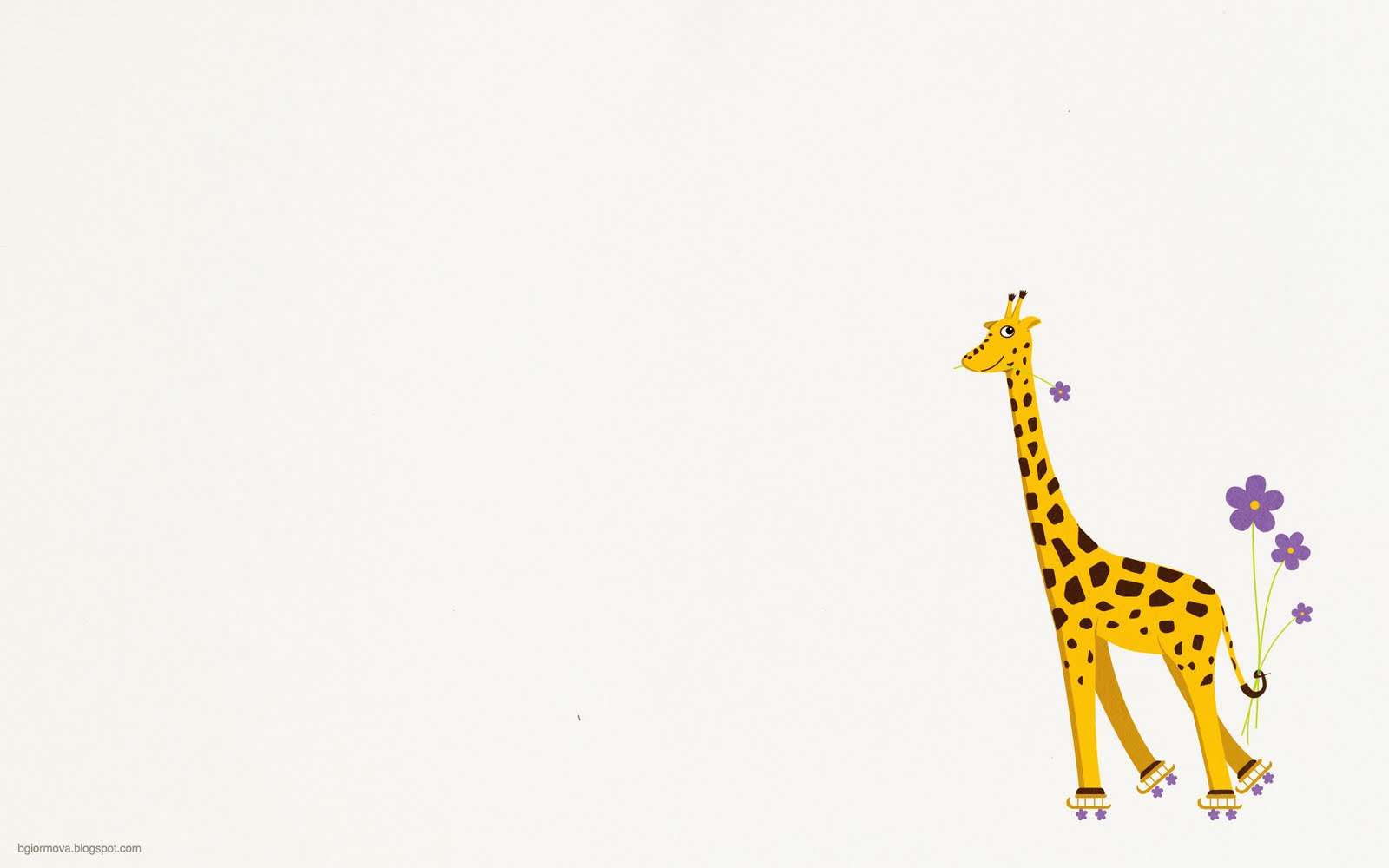 Desktop Wallpaper And An iPhone With The Giraffe