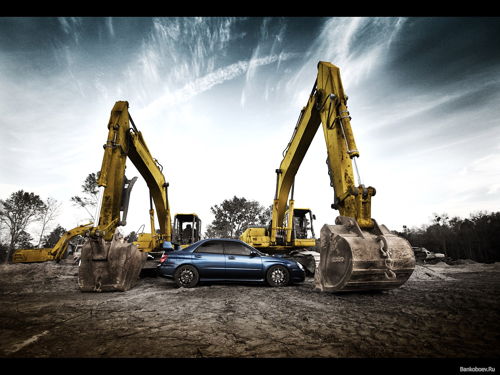 Excavator Wallpaper And Background Image