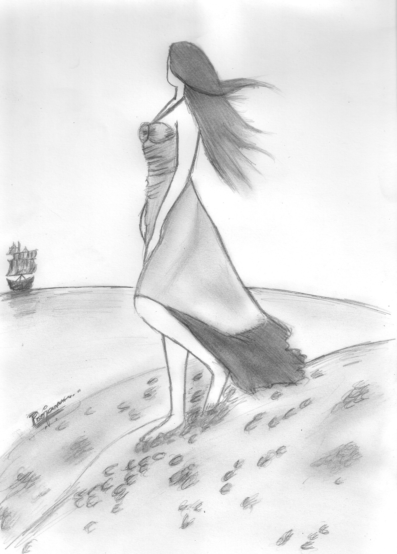 Pencil Art Wallpaper