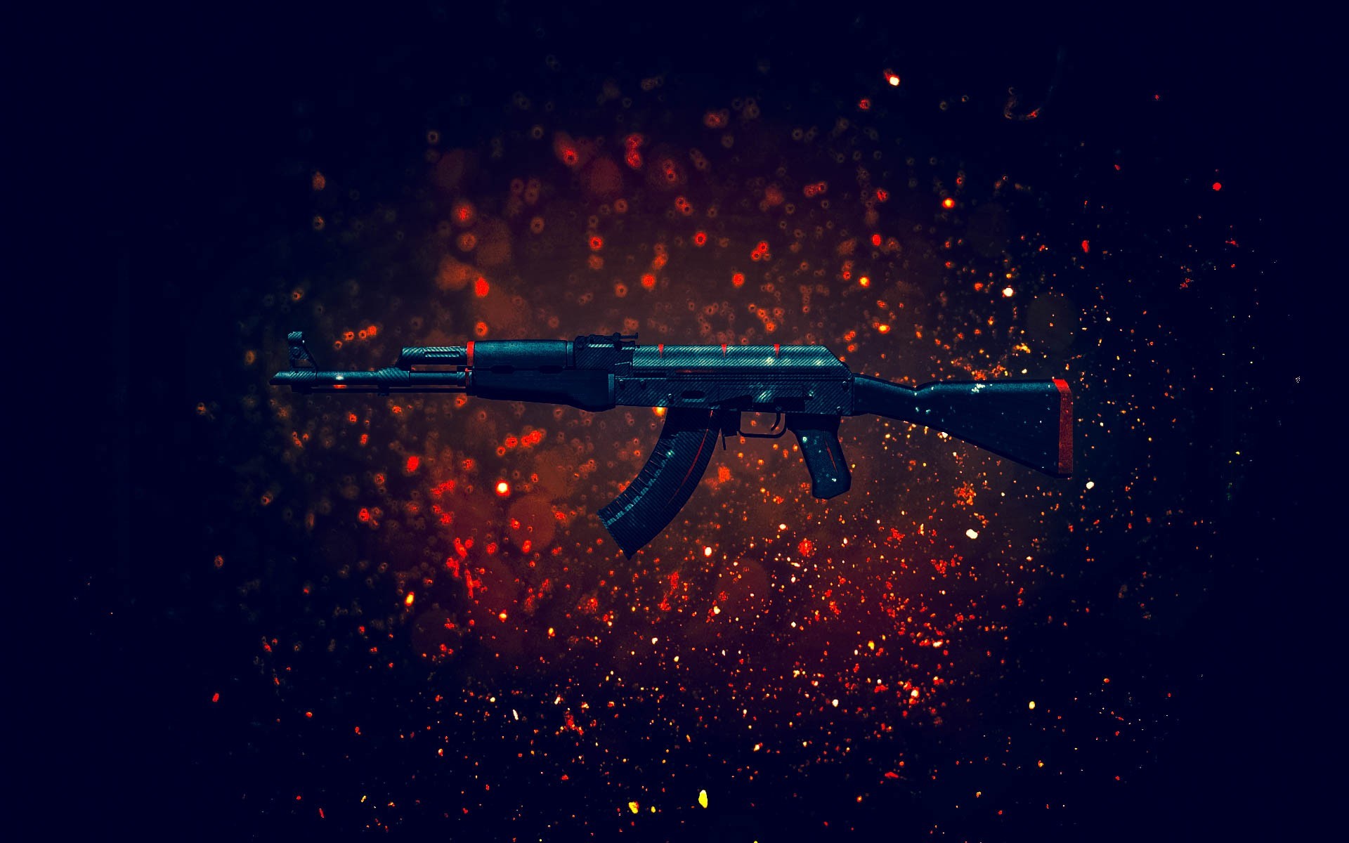 Wallpaper Kalas Machine Weapon Cs Go Background