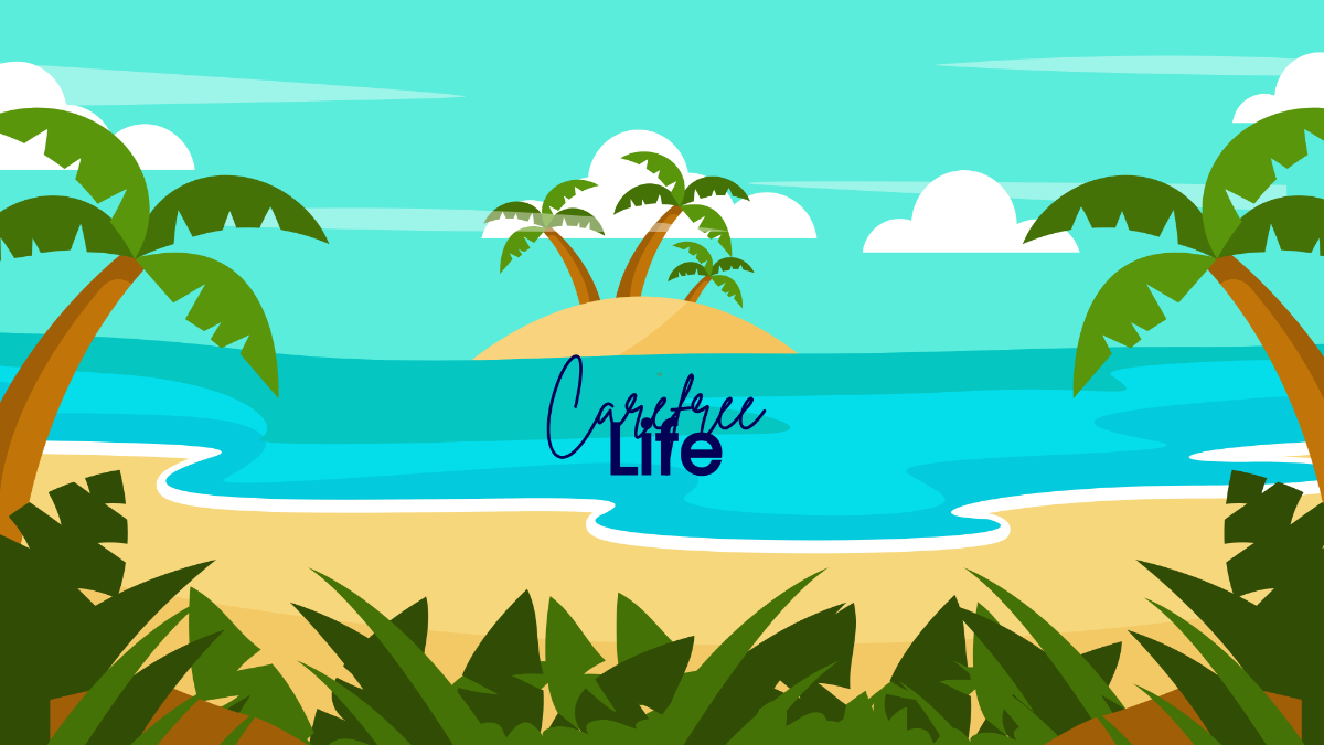 Palm Beach Wallpaper Exotic Ocean With Trees UHD 4k