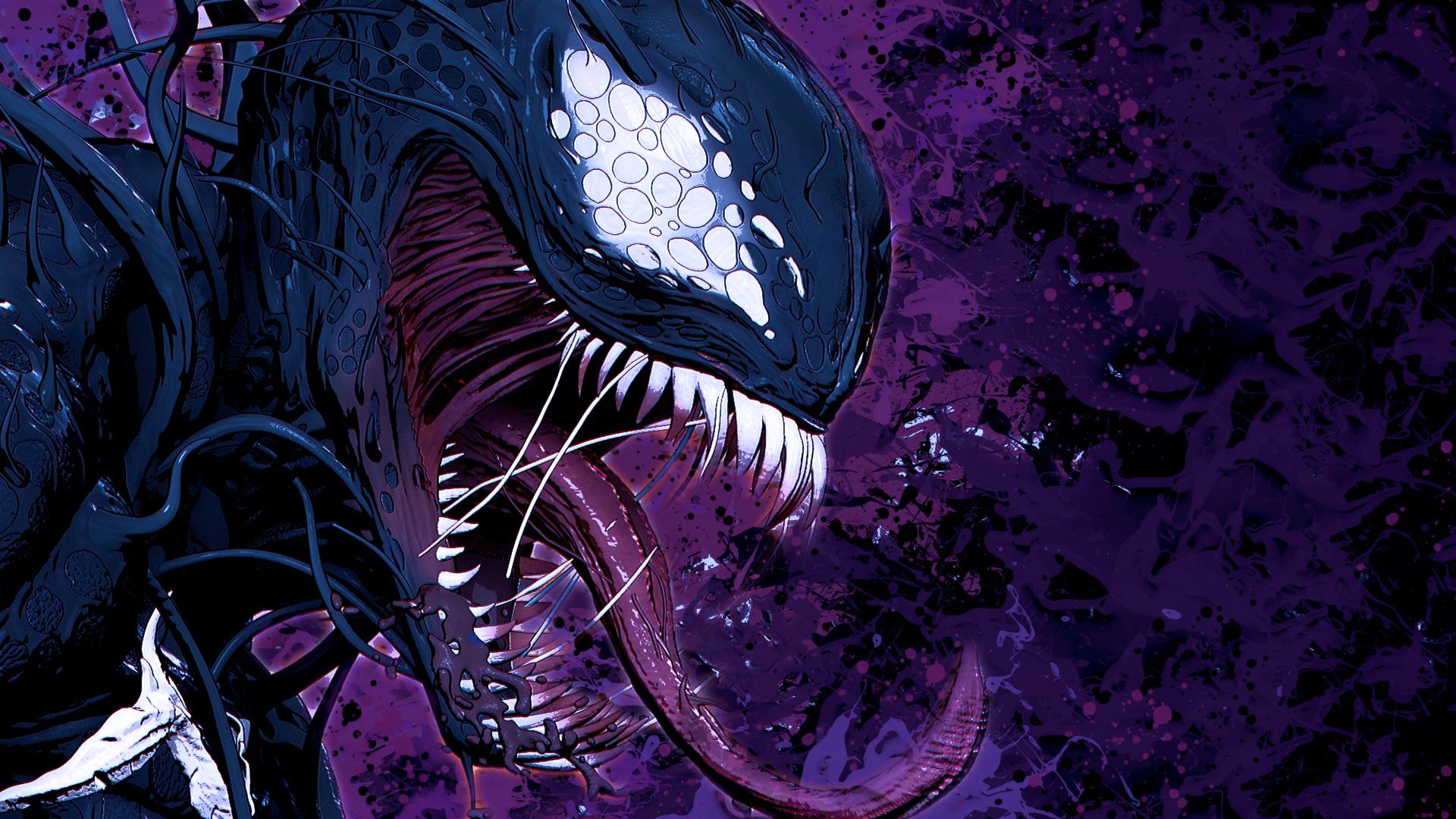 Venom Marvel Ics Villains Illustration Ic Art Artwork