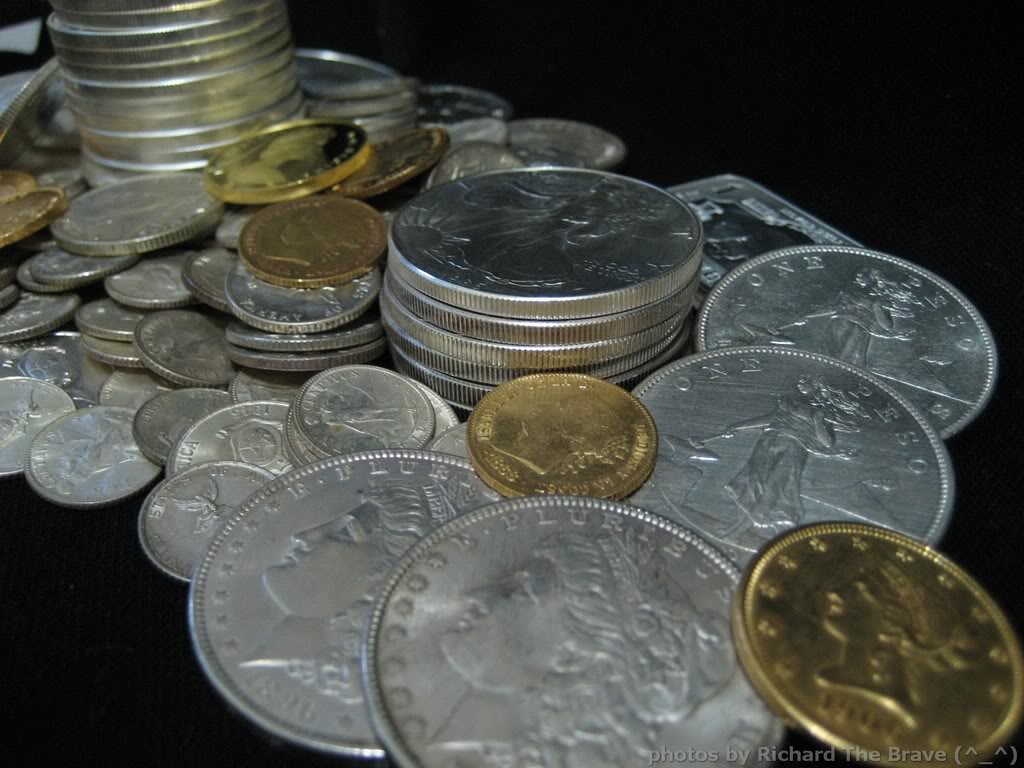 Silver Coin Wallpaper